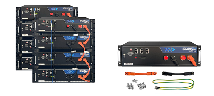 Industrie Stromspeicher und Batteriespeichersysteme